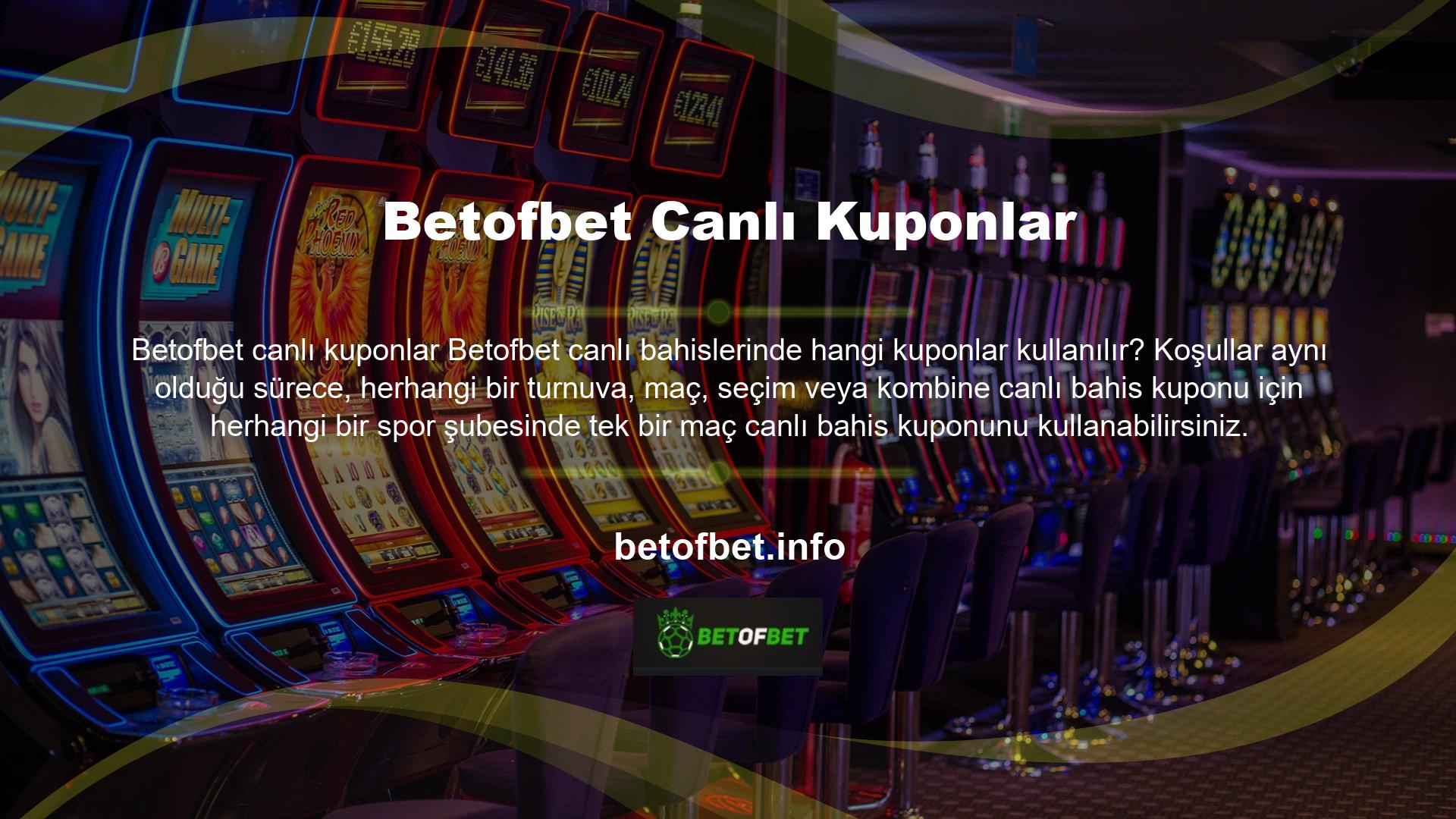 Gerçek para bahisleri bağlayabilirsiniz